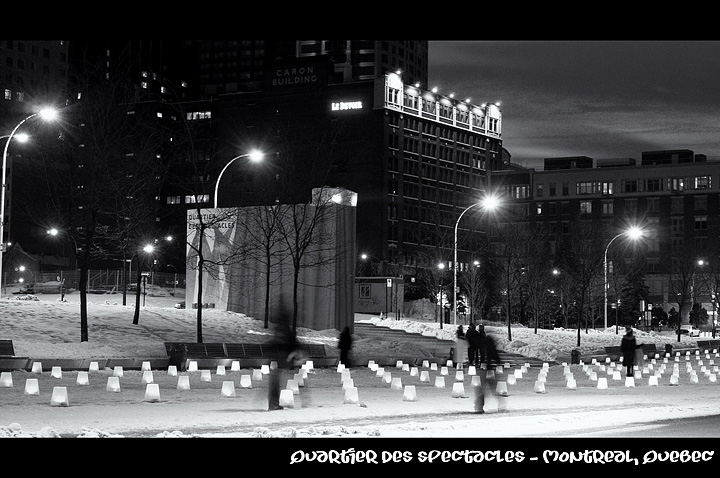 Montreal at night