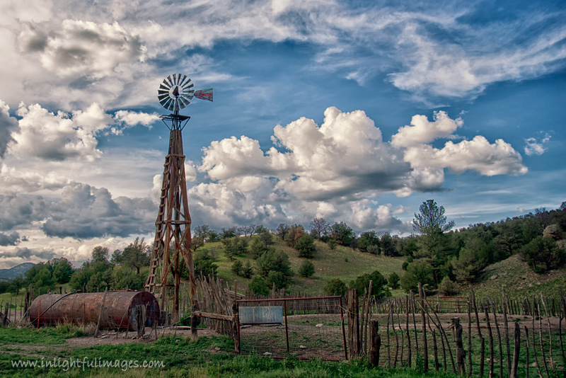 Wooden Windmill