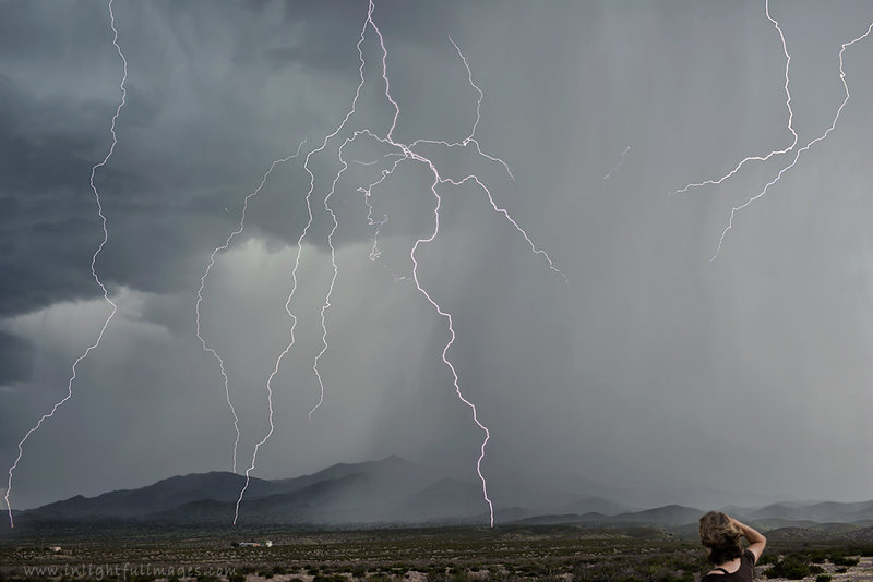 That's me and the lightning