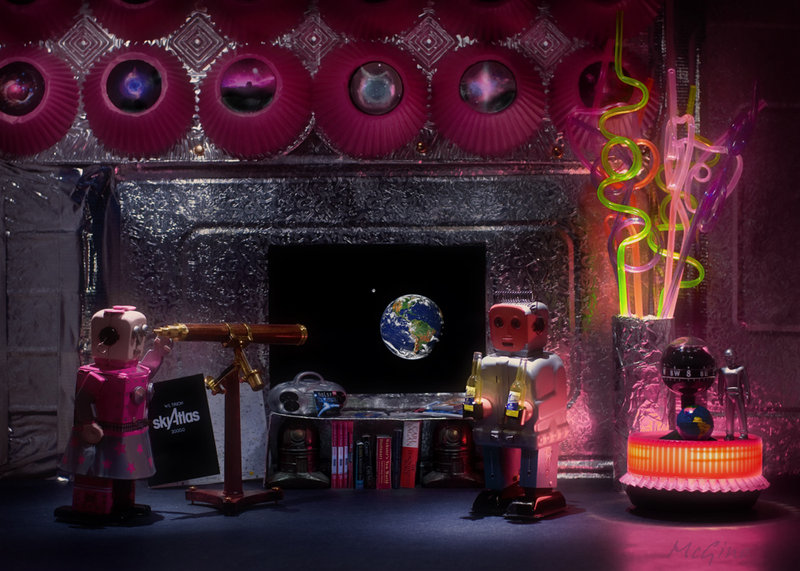 Venus Pimps Her Room...