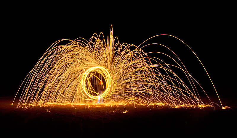 my first steel wool spin