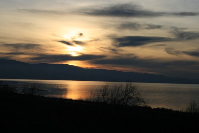 Great Salt Lake Sunset