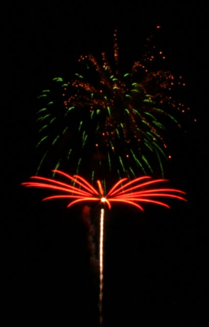 Fire works Flower