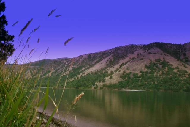 Oneida Resevoir in South East Idaho