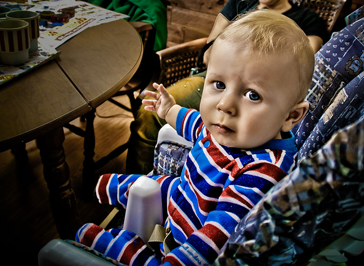 Adam on Easter.