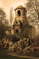 Sepia tower
