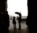 in the louvre, out of the rain