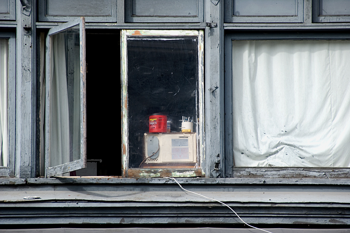 the window