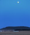 Snake Mountain in Full Moonlight