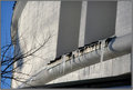 Ice in Hospital Window