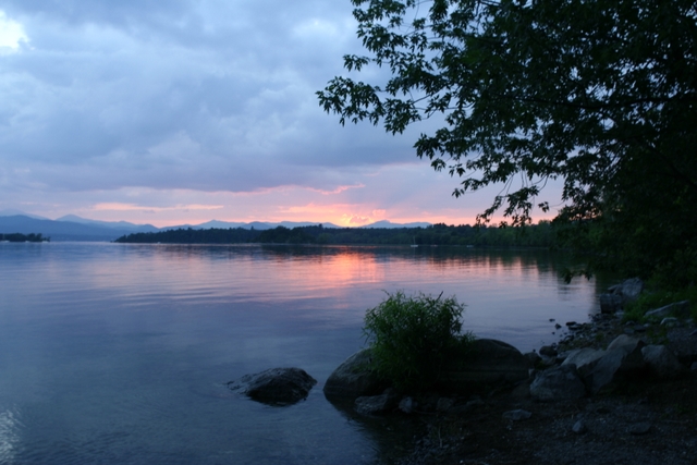 Button Bay at Sunset