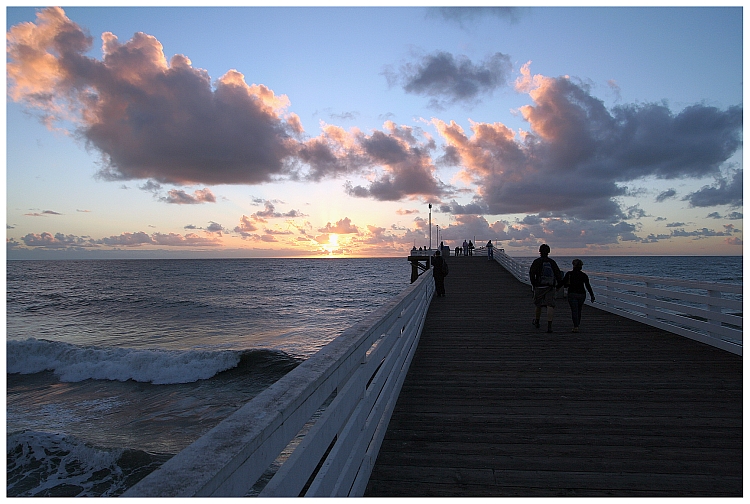 Crystal Pier Sunset