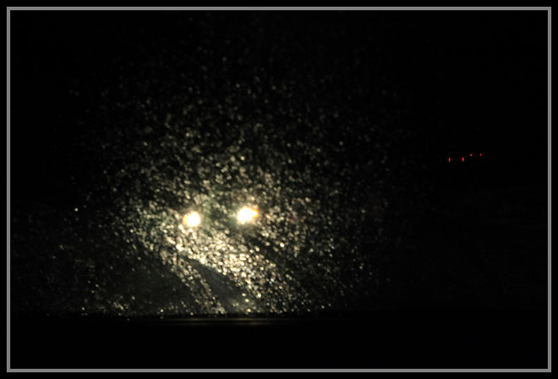 drove all night