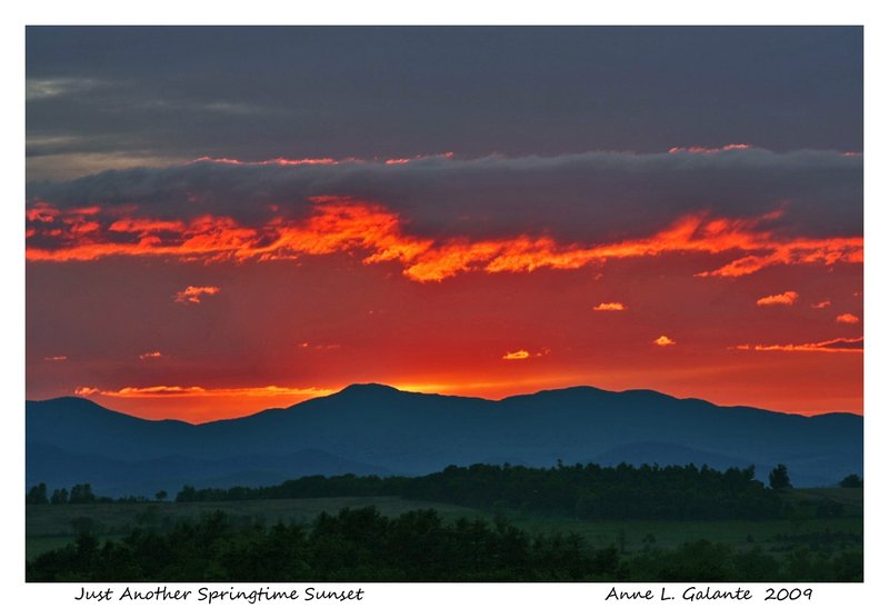 Fiery Sunset