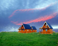 Summer houses.