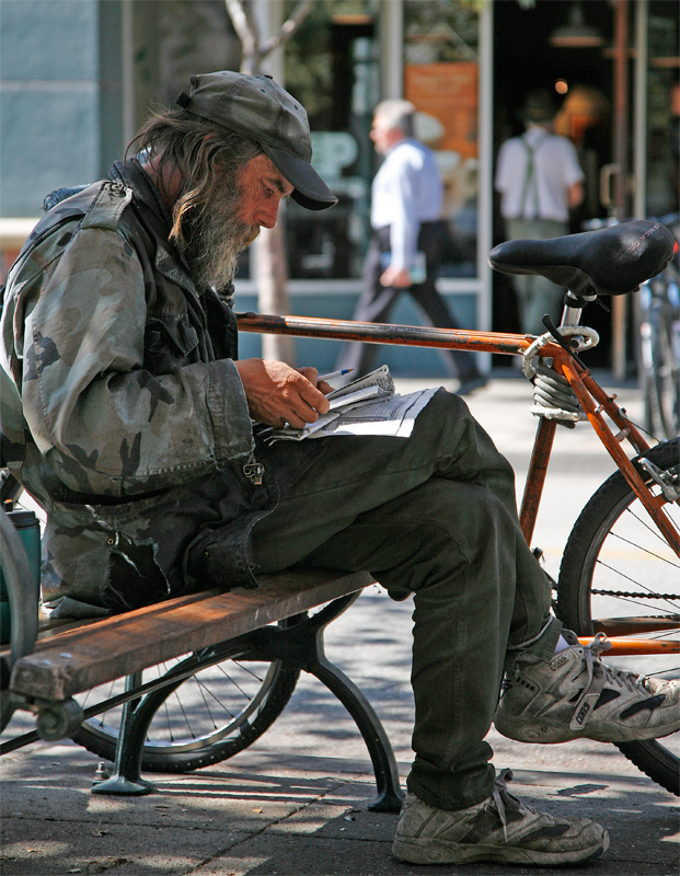 Man writing