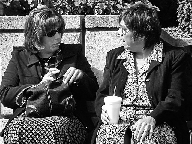 After Lunch [BW]