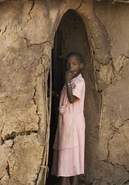 Maasai Girl - Amboseli - Kenya