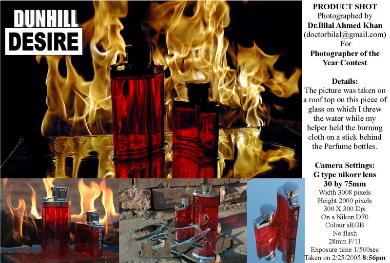 Product Advertisement combined shot