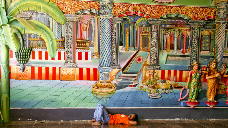 Indian Temple Wall