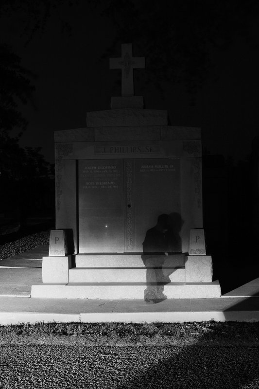 Just a Ghost, Returning To His Grave One Last Time