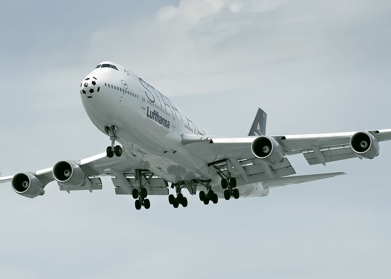 Boeing 747 at Toronto Pearson
