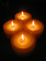 Candles in the dark
