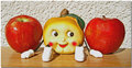 Happy apple