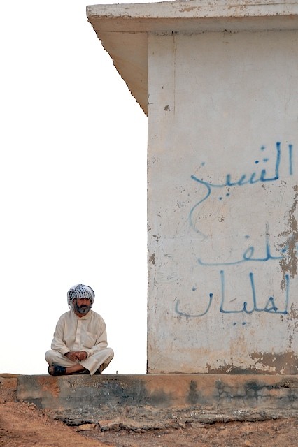 Man:wall