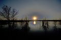 Sunset on small lake II