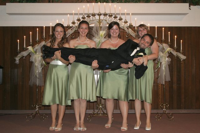 Donavan and Bridesmaids