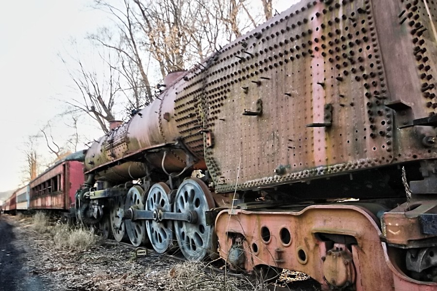 Abandoned Rail Cars