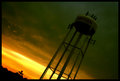 home town at sun down