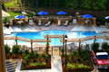 Pool side
