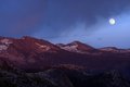 Sierra Neveda at dusk