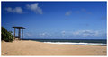 The beach