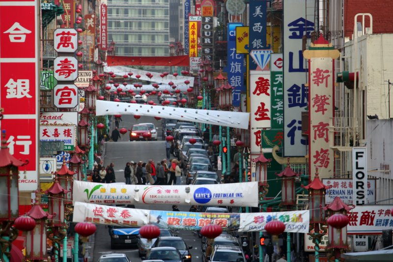 Busy streets of China Town