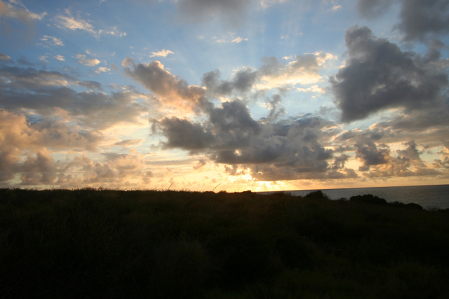 Clouds among the sky
