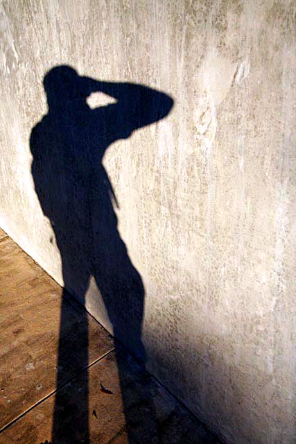 Capturing my shadow