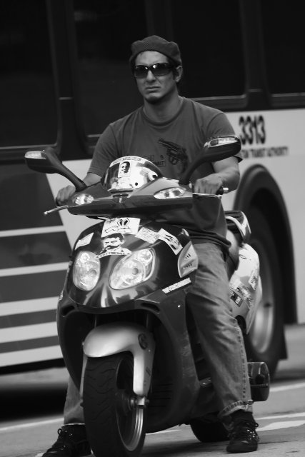 Disgrunted driver
