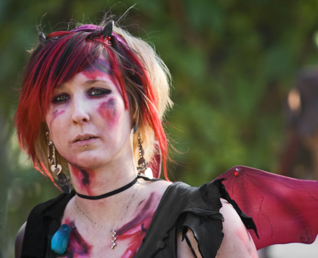 The She Devil (notice the red?)