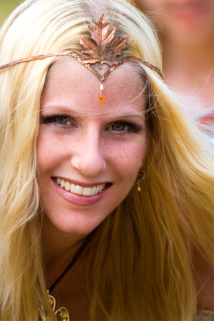 Smiling grace