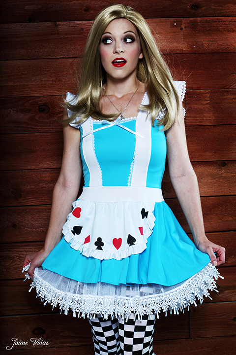Alice has lost her white rabbit