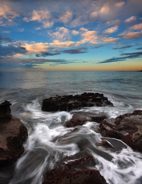 The sea