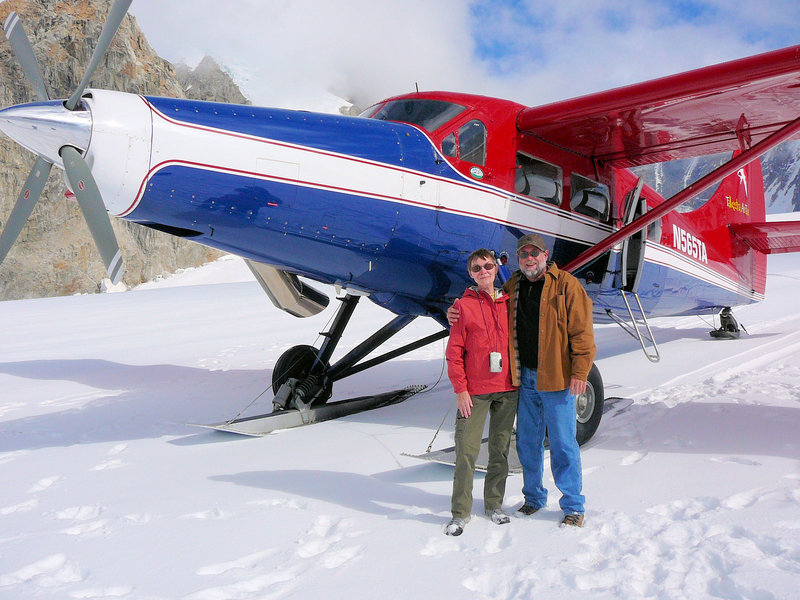 Landing Up On A Glacier
