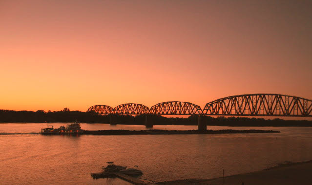 L & N Railroad over the Ohio