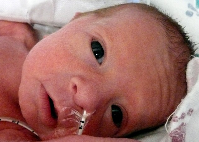 Gabby in NICU