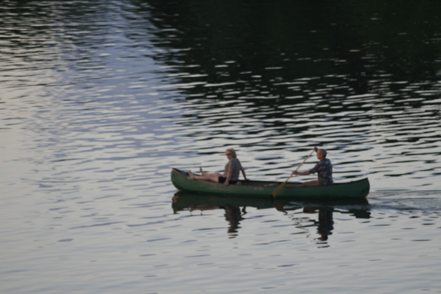 Canoe on St. John River, Fredericton, NB.JPG