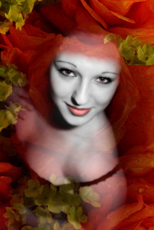 Lady of the flowers