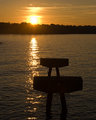 16 - Sunset and Old Pier